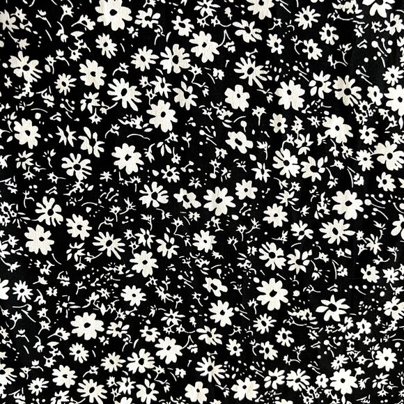 Cupshe Black and White Floral Tie Cover Up Dress - Picture 3 of 4